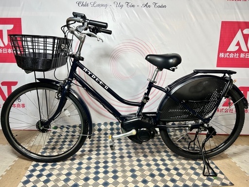 No.658 ブリヂストン HYDEE.II（ハイディー ツー） 3人乗り対応 26型 内装3段変速 T.Xクロツヤケシ HY684C整備済み
