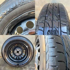 アクア nhp10純正タイヤ＆ホイールの画像