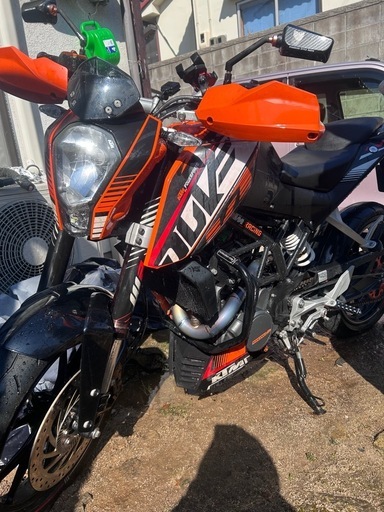 バイク KTM200    DUKE