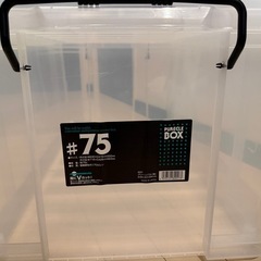 蓋付き　収納ケースの画像