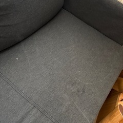 グレーソファの画像