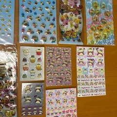 ポムポムプリン　シール　未使用　新古品の画像