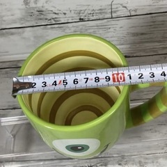 マイク・ワゾウスキ　ディズニーパーク 大型陶器マグカップ　廃盤　希少の画像