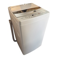 洗濯機　AQUA AQW-S4M(W) 2022年製の画像