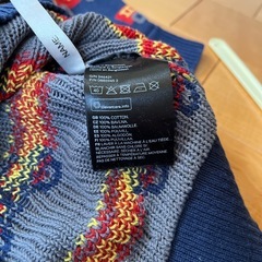 110 H&M コットンセーター　消防車の画像