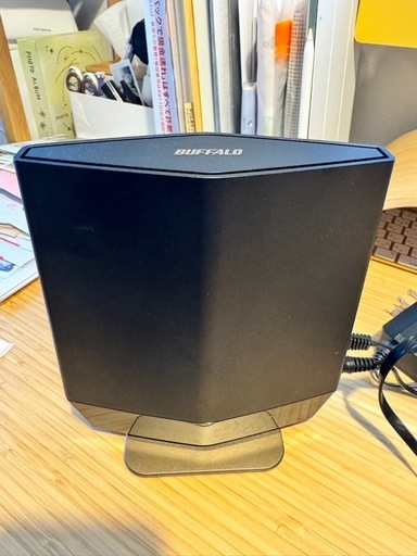 【美品】無線Wi-Fiルーター（BUFFALO）WSR-6000AX8