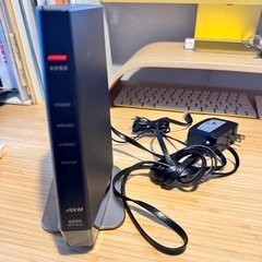 【美品】無線Wi-Fiルーター（BUFFALO）WSR-6000AX8の画像