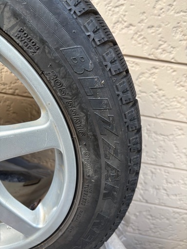 【取引中】タイヤ ホイール 4本セット 205/55R16