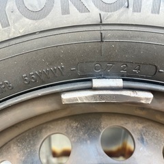 2024年式キャラバン　純正タイヤホイールセット　15インチの画像