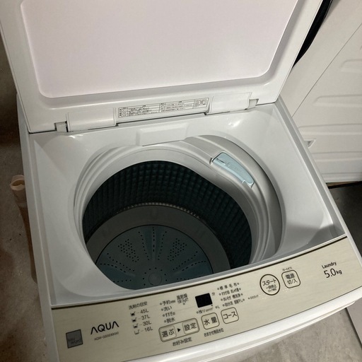 【ジモティー割】AQUA 2021年製 5.0kg 洗濯機（ID1848）