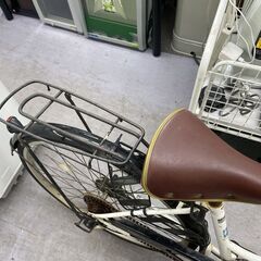 27ｲﾝﾁ 6段変速 自転車  ママチャリ  荷台 ライト カゴ付き 切り替え 札幌市手稲区の画像