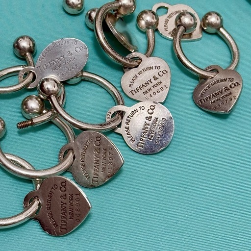 ティファニー　260g以上　ペン　スプーン　キーリング　アクセサリー　真正品　スターリングシルバー　925 インゴット　銀塊