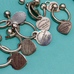 ティファニー　292g以上　ペン　スプーン　キーリング　アクセサリー　真正品　スターリングシルバー　925 インゴット　銀塊の画像