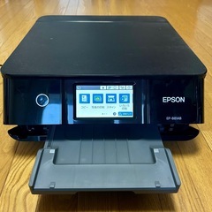 【ジャンク】カラープリンター EPSON EP-881AB ブラック／ノズル詰まりあり・要メンテナンス品の画像