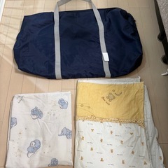 お昼寝布団　防水バッグ付きの画像