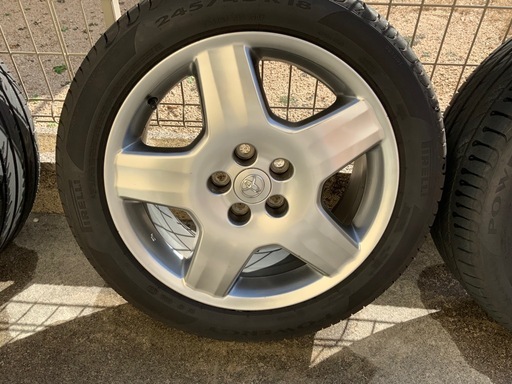 値引き可能 30セルシオ　we純正18インチホイール中古
