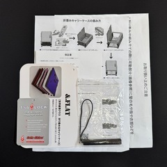 ⭐︎アンドフラット &FLAT 折り畳みキャリーケース　35L 開封未使用⭐︎の画像