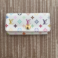 ルイヴィトン　モノグラム・マルチカラー　ジッピーウォレット　リッチ　長財布&ミュルティクレ4リッチ　4連キーケースセット　廃盤正規品の画像