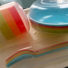 プラスチック食器差し上げます！！の画像