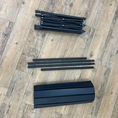 キャンプ　ロールテーブル　訳ありの画像