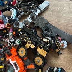 戦隊モノのおもちゃ　仮面ライダー　等の画像