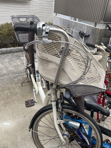 自転車　/チャイルドシート付き