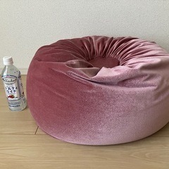 クッションFrancfranc  ドーナツ型 50cm くすみピンクの画像