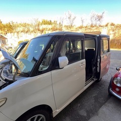 タントカスタム ターボ　ホワイト👍キレイな車です★の画像