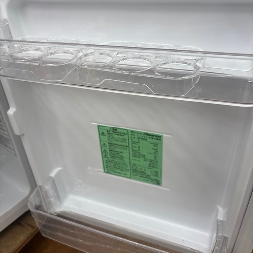 ☆ドリーム荒牧店☆ジモティー割引有☆【クリーニング済み】ハイセンス/2ドア冷蔵庫/HR-B95A/93L/2021年製
