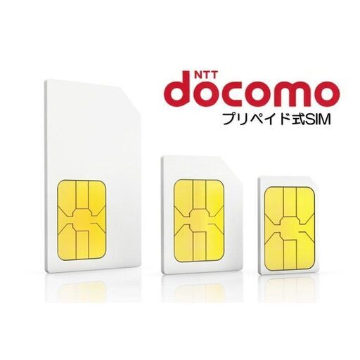 プリペイドsim 日本国内 ドコモ 格安SIM 高速データ容量1G/日3ヶ月プラン(Docomo 格安SIM 3ヶ月パック) レンタル
