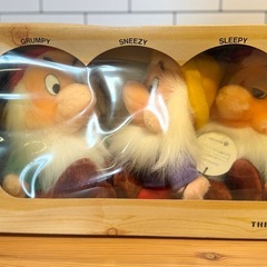 ディズニー 七人の小人 ぬいぐるみ セットの画像