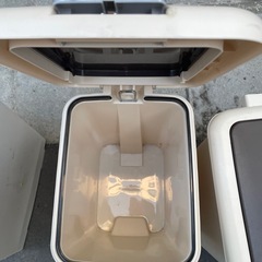 ゴミ箱2個セット足踏み対応の画像