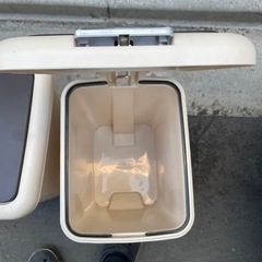 ゴミ箱2個セット足踏み対応の画像