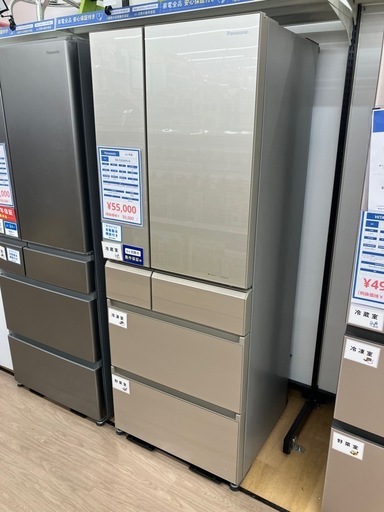 【トレファク イオンモール常滑店】501L 6ドア冷蔵庫 Panasonic NR- F50XPV-N 2017年製をご紹介!!