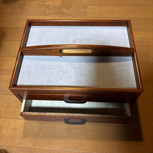 木製 2段引き出し
小物入れ