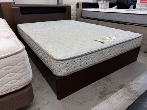 【愛品館 江戸川店 】 Francebed 引き出し付き ダブルベッド （フランスベッド）