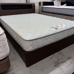 【愛品館 江戸川店 】 Francebed 引き出し付き ダブルベッド （フランスベッド）の画像