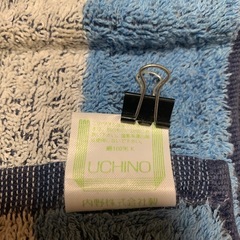 YSLブルー印字フェイスタオル１枚の画像