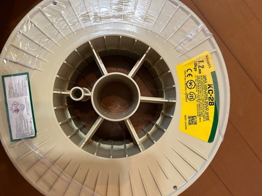 最終値下げ　ソリッドワイヤー KISWEL1.2mm  20kg  3個セット　
