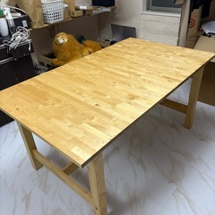 ダイニングテーブル　伸縮の画像