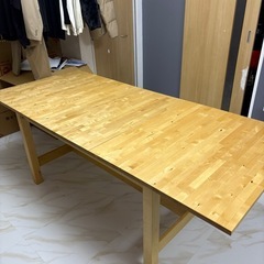 ダイニングテーブル　伸縮の画像