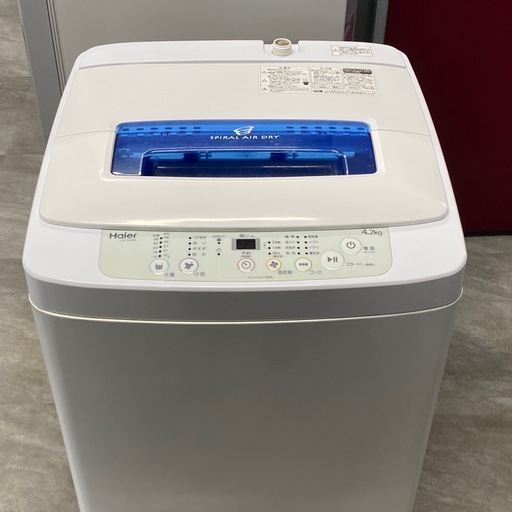 Haier ハイアール 洗濯機 4.2kg 2018年製 JW-K42M 全自動電気洗濯機 札幌市白石区 モノリス D85