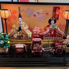 ひな人形　新品に近いの画像