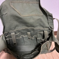 スウェーデン軍　ミリタリーバッグの画像