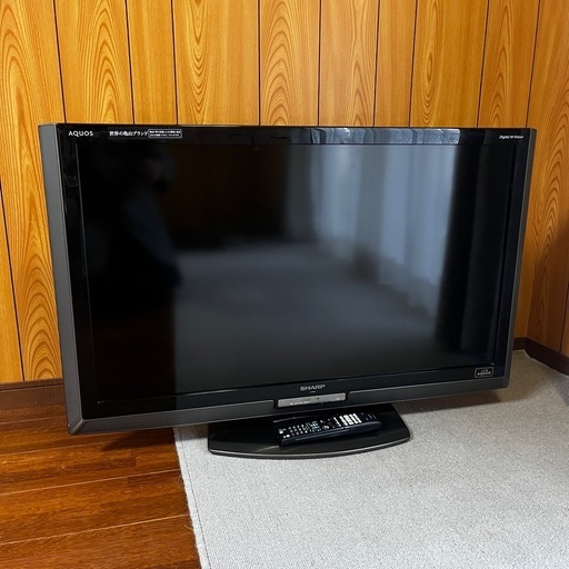 【台付き】
SHARP 40V型 液晶テレビ AQUOS LC-40LX1 高松市内配送します