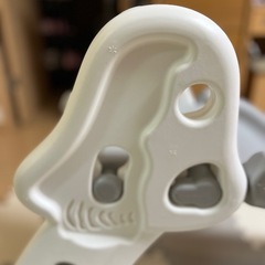 室内用滑り台 グレーとホワイトの画像