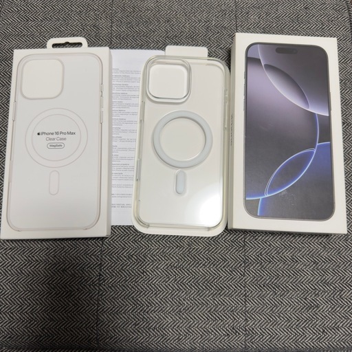 iPhone16 ProMax 512GB アメリカ版 ホワイトチタニウム