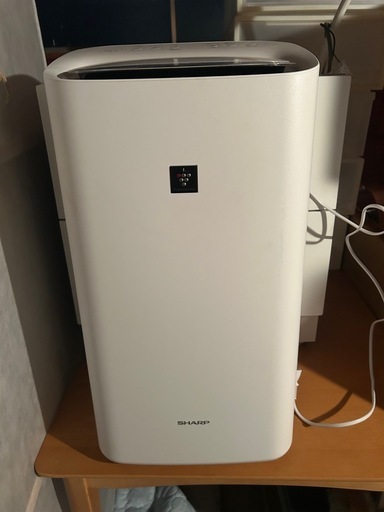 美品✨SHARP 除加湿空気清浄機 KI-ND50-W 2021年製 プラズマクラスター 加湿・除湿OK