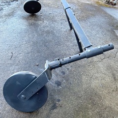 （クボタ)デプスビーム トラクター用 尾輪 ロータリー ヒッチ 取り付け アタッチメント 作業機 パーツ の画像