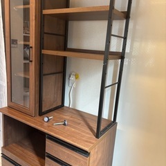 【美品✨️】島忠/ニトリ  おしゃれキッチンキャビネットの画像